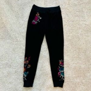 NWT Johnny Was Embroidered Cozy Jogger- XS